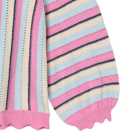 Fliink Blouse - Knitted - Bowie Stripe - Sandshell Multi