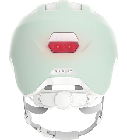 Abus Hjólahjálmur - Smiley 3.0 Ace LED - Hreint Myntugrænt
