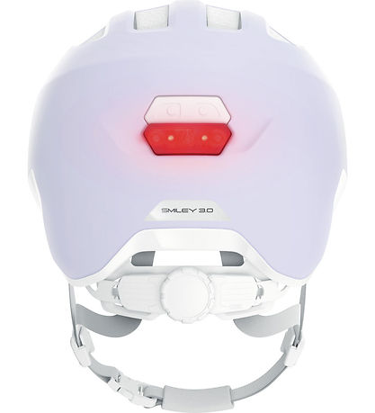 Abus Hjólahjálmur - Smiley 3.0 Ace LED - Hreint Lavender