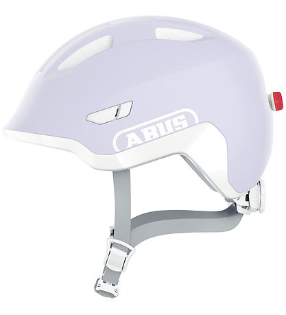 Abus Hjólahjálmur - Smiley 3.0 Ace LED - Hreint Lavender