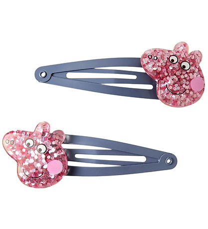Name It Haarspange - 2er-Pack - NmfAmari - Peppa Wutz - Cameo Pi