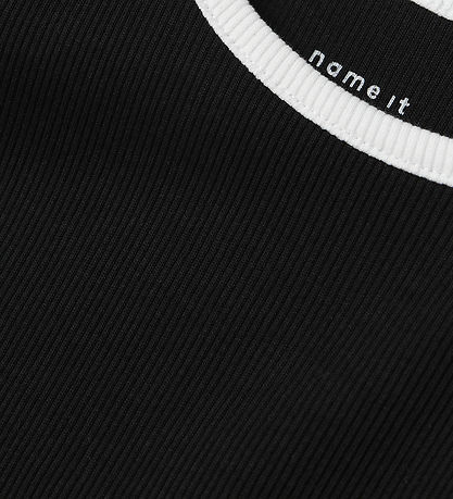 Robe Name It - Rib - NkfJally - Noir