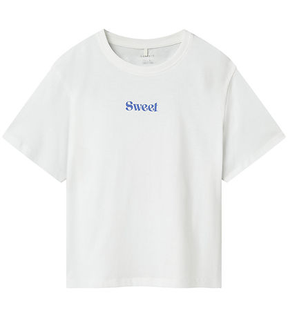 Name It T-shirt - NkfJessa - Bright White w. Print