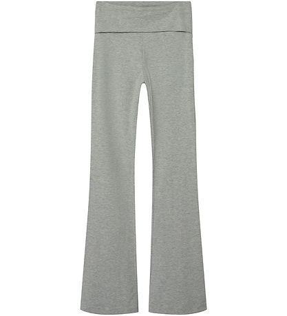 LMTD Byxor - NlfDicte - Light Grey Melange