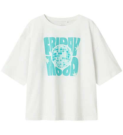 Name It T-Shirt - 2er-Pack - NkfVeen - Cameo Pink/Bright White