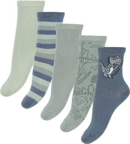 Name It Socks - 5-Pack - NmmVagn - Blue Mirage