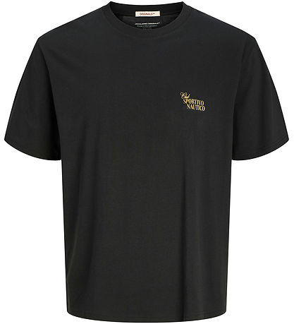 Jack & Jones Stuttermabolur - JorHydra - Black