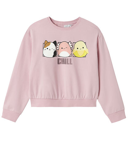 Name It Peysa - NkfMomira - Squishmallows - Myndasýning Bleikt