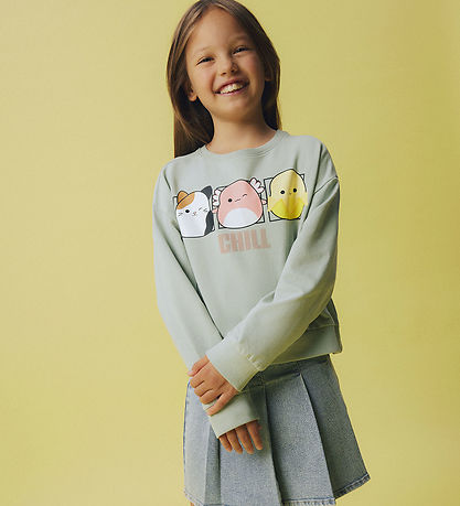 Name It Peysa - NkfMomira - Squishmallows - Aqua Grár