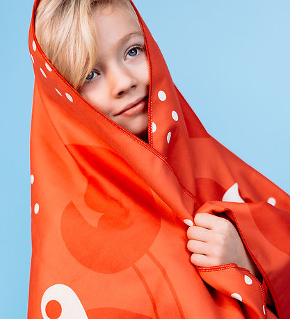 Uinti Essentials Pyyhe - Microfiber - 135x65 cm - Punainen rapu