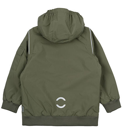 Mikk-Line Shell jacket - Dusty Olive