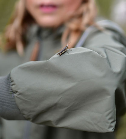 Mikk-Line Shell jacket - Dusty Olive