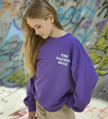 Hound Peysa - Crew Neck - Violet