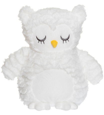 Teddykompaniet Värmekudde - Uggla - Vit - 23 cm