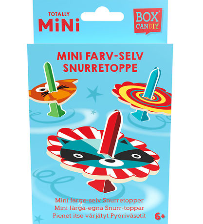 Box Candiy Creation Set - Color-yourself Spinning Tops - Totally