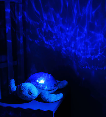 Cloud-B Night Lamp w. Sound - Tranquil Turtle - Aqua - Turquoise