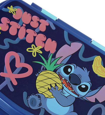Disney Stitch Nestisbox - 13x16 cm - Blátt