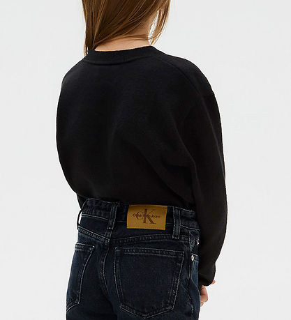 Calvin Klein Blússa - Einræða - Svart