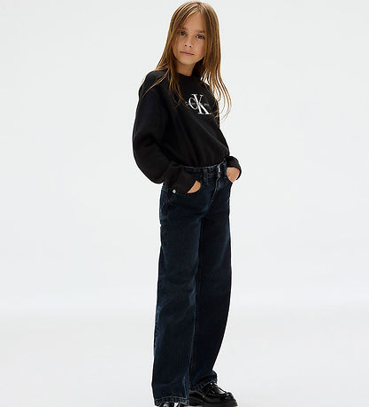 Calvin Klein Blússa - Einræða - Svart