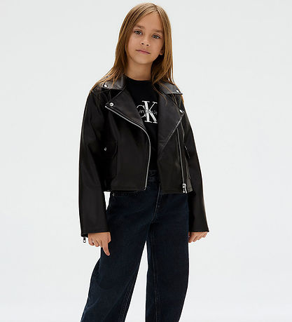 Calvin Klein Blússa - Einræða - Svart