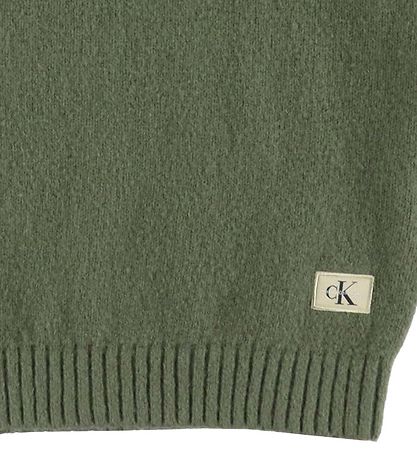 Calvin Klein Blússa - Prjónað - Dusty Olive