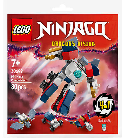 LEGO® Ninjago - Kombi-Ninjamech 30699 - 4-I-1 - 80 Teile