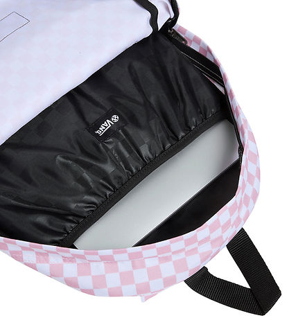 Vans Backpack - Old Skool Grom Check - Coral Blush