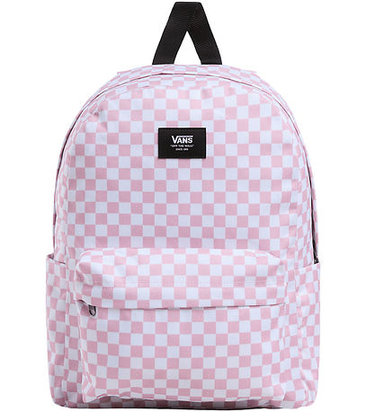 Vans Backpack - Old Skool Grom Check - Coral Blush