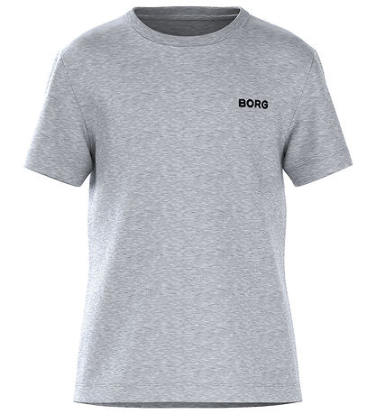 Björn Borg T-Shirt - Kasteel Essential - Grijs