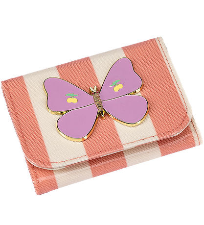 Jeune Premier Wallet w. Rem - Butterfly Stripe