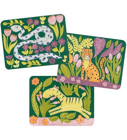 Djeco Colouring Set - Palette Painting - Wild Ones