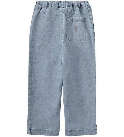 Sofie Schnoor Trousers - Storm - Blue Denim Stripe