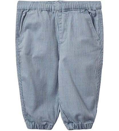 Sofie Schnoor Trousers - Lamour - Blue Denim Stripe
