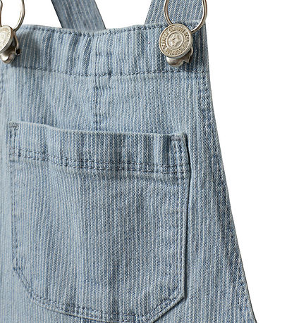 Sofie Schnoor Overalls - Derek - Blue Denim Stripe