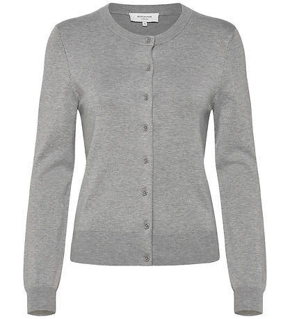 Rosemunde Cardigan - Knitted - Denise - Light Grey Melange