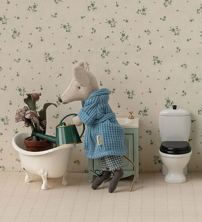 Maileg Watering Can - Mouse - Dark Green