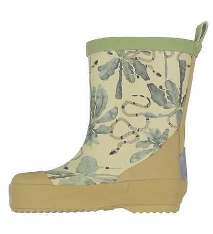 Mikk-Line Rubber Boots - Printed - Gray Green