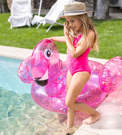 Sund Essentials Uppblásin dýr - 150 cm - Neon Flamingo