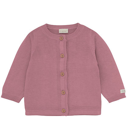 Fixoni Cardigan - Knitted - Nostalgia Rose