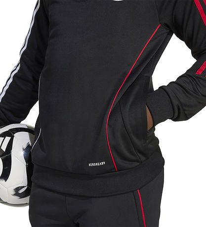 adidas Performance Kapuzenpullover - AJAX TR HODY - Black/White/