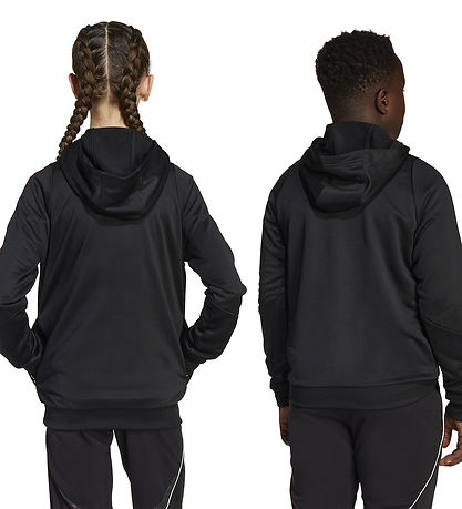 adidas Performance Kapuzenpullover - AJAX TR HODY - Black/White/