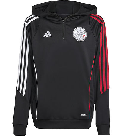 adidas Performance Kapuzenpullover - AJAX TR HODY - Black/White/