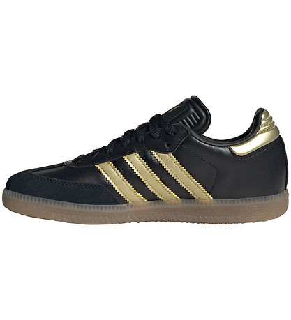 adidas Performance Skor - Samba Messi J - CBLACK/GOLDMT/GUM4