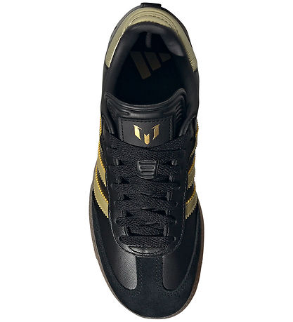 adidas Performance Skor - Samba Messi J - CBLACK/GOLDMT/GUM4