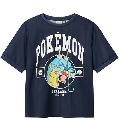 Name It Stuttermabolur - NkmMelt - Pokémon - Dökkblátt Blazer