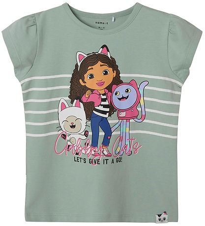 Name It Stuttermabolur - NmfMaria - Gabby - Aqua Gray