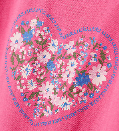 Name It Stuttermabolur - NmfVigea - Carmine Rose/Heart