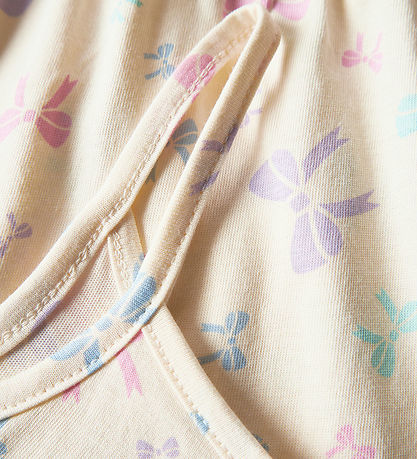 Name It Summer Romper - NmfVigga - Buttercream/Bows