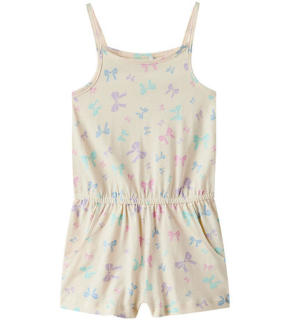 Name It Summer Romper - NmfVigga - Buttercream/Bows