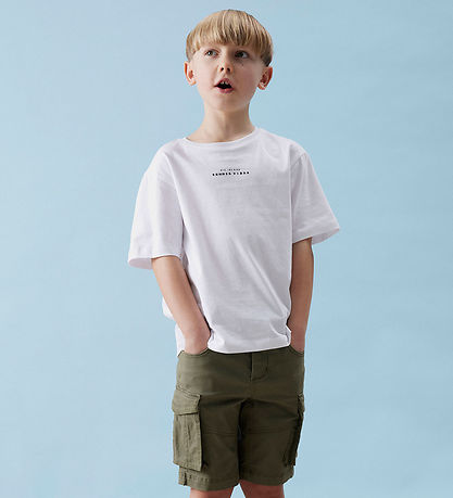 Name It Stuttermabolur - NkmJanti - Bright White
